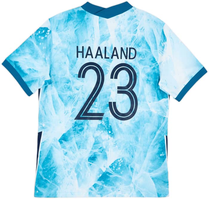 2020-22 Norway Away Shirt Haaland #9 - 8/10 - (M)