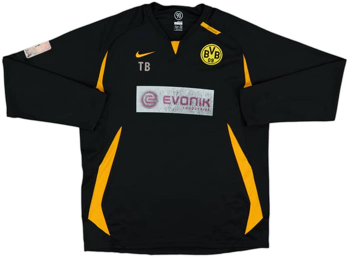 2007-08 Borussia Dortmund Player Issue Nike Training L/S Shirt TB - 5/10 - (XL)