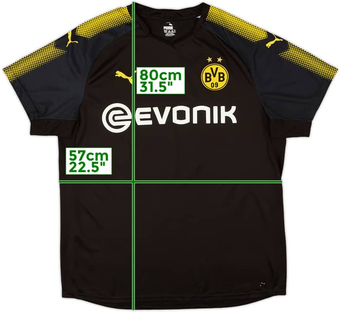 2017-18 Borussia Dortmund Away Shirt - 9/10 - (XL)