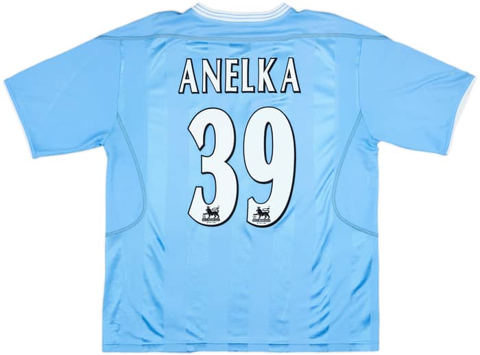 2003-04 Manchester City Home Shirt Anelka #39 - 8/10 - (L)