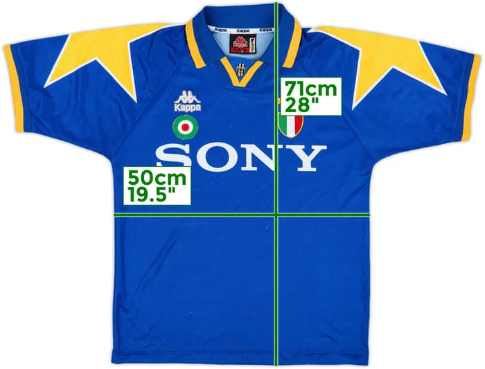 1995-96 Juventus Away Shirt - 7/10 - (S)
