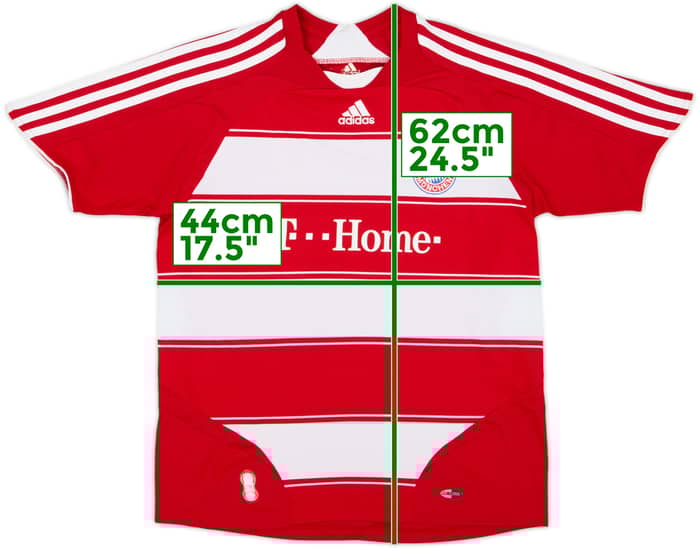 2007-08 Bayern Munich Home Shirt - 6/10 - (M.Boys)