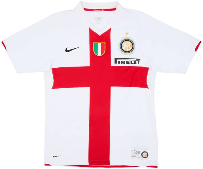 2007-08 Inter Milan Centenary Away Shirt Ibrahimovic #8 - 8/10 - (S)