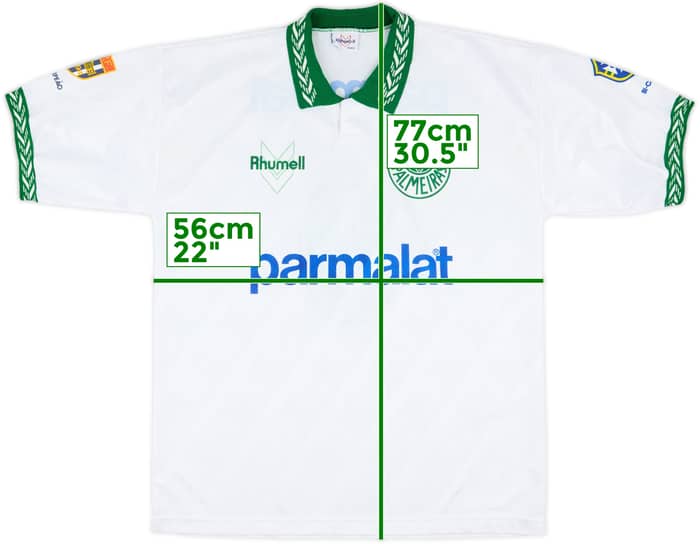 1994-95 Palmeiras Away Shirt #9 - 9/10 - (XL)