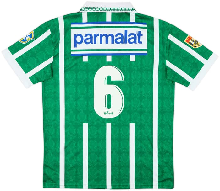 1995 Palmeiras Home Shirt #6 - 9/10 - (M)