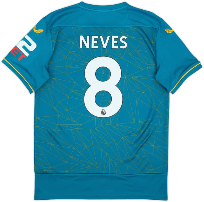 2022-23 Wolves Away Shirt Neves #8 - 7/10 - (M)