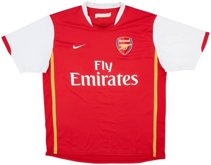 2006-08 Arsenal Home Shirt - 5/10 - (L)