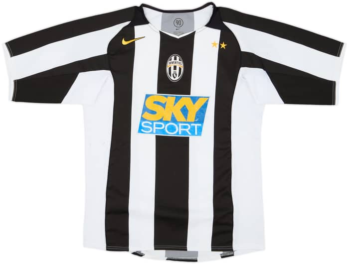 2004-05 Juventus Home Shirt Ibrahimovic #9 - 4/10 - (S)