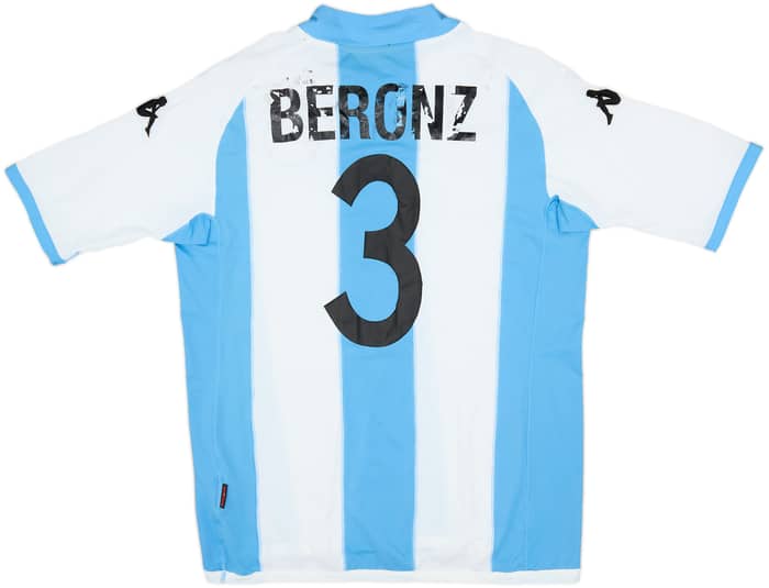 2005-06 Napoli Fourth Shirt Beronz #3 - 5/10 - (XXL)