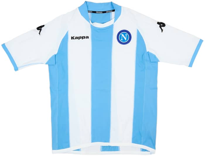 2005-06 Napoli Fourth Shirt Beronz #3 - 5/10 - (XXL)