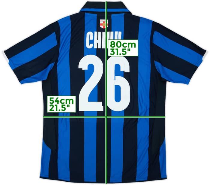 2007-08 Inter Milan Centenary Home Shirt Chivu #26 - 8/10 - (L)