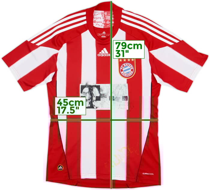 2010-11 Bayern Munich Home Shirt - 4/10 - (S)