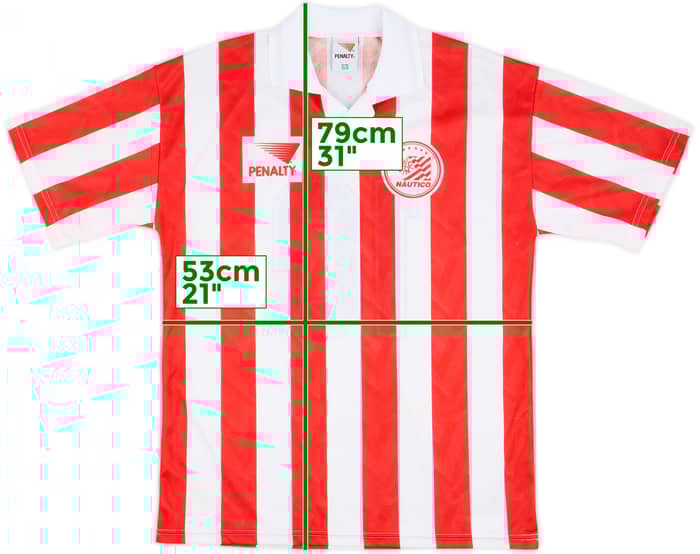 1997 Nautico Home Shirt #10 - 9/10 - (XL)