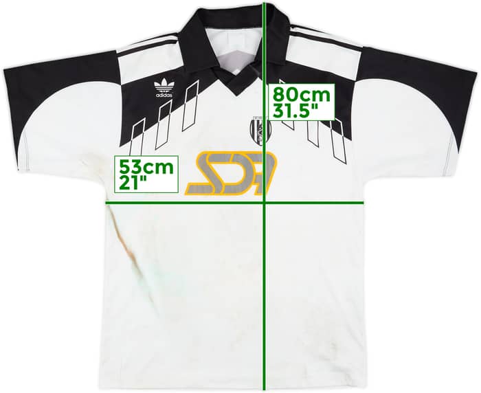 1991-92 Cesena Home Shirt #7 - 4/10 - (XL)