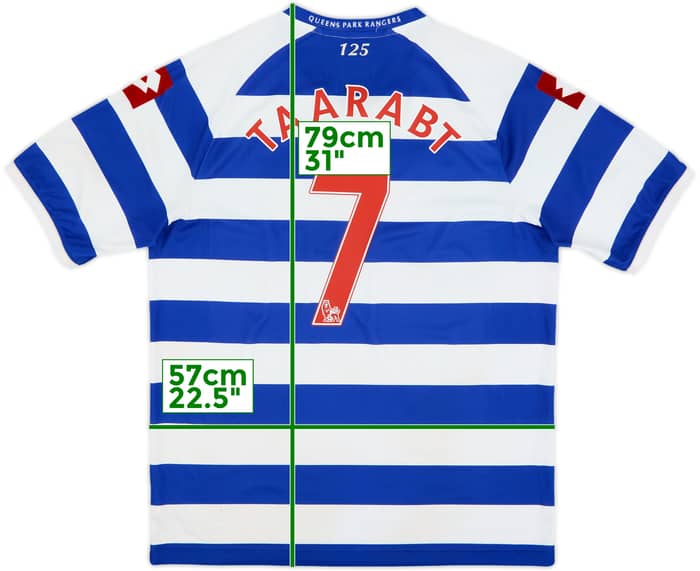 2011-12 QPR Home Shirt Taarabt #7 - 8/10 - (XXL)