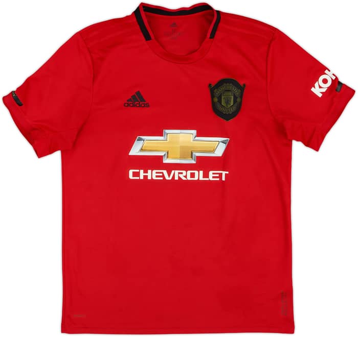 2019-20 Manchester United Home Shirt Pogba #6 - 8/10 - (M)