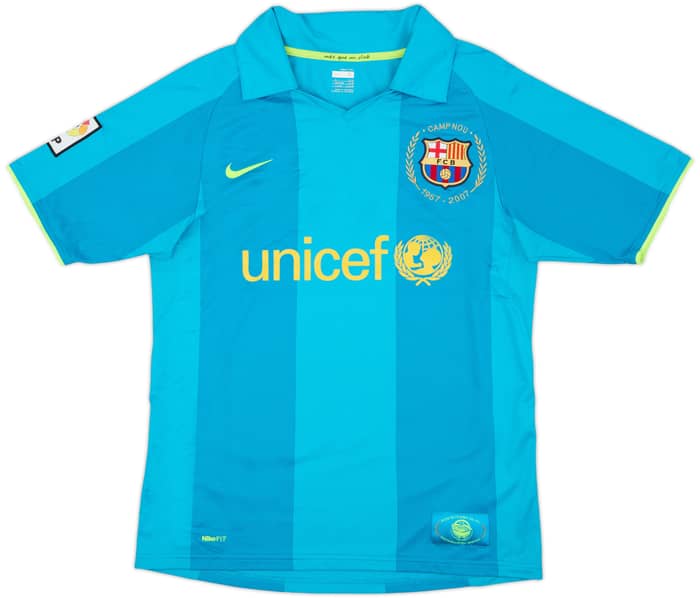 2007-09 Barcelona Away Shirt Ronaldinho #10 - 8/10 - (S)
