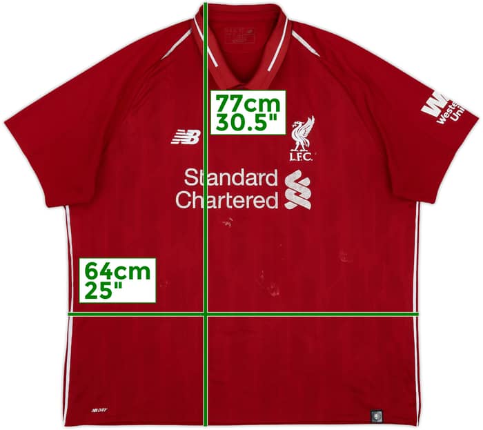 2018-19 Liverpool Home Shirt - 4/10 - (XXL)