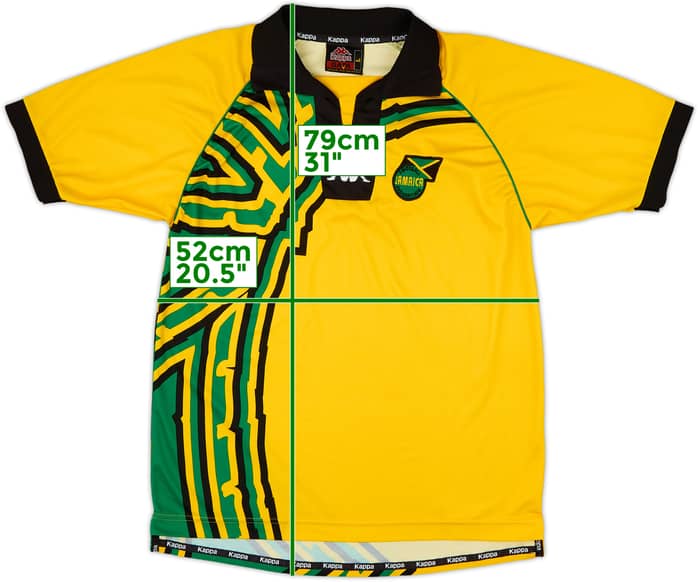 1998-00 Jamaica Home Shirt - 8/10 - (L)