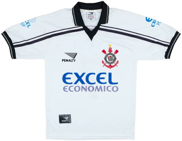 1998 Corinthians Home Shirt #7 - 8/10 - (M)