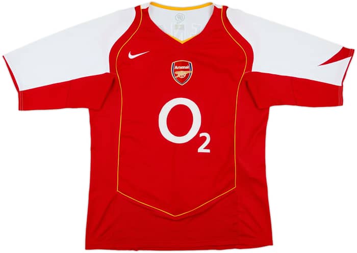 2004-05 Arsenal Home Shirt Henry #14 - 8/10 - (L)