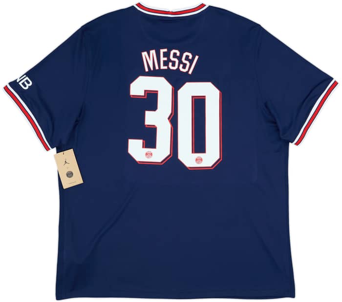 2021-22 Paris Saint-Germain Home Shirt Messi #30 (XXL)