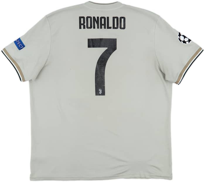 2018-19 Juventus Away Shirt Ronaldo #7 - 6/10 - (XXL)