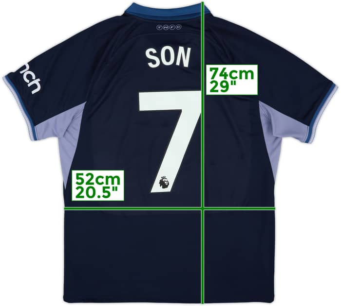 2023-24 Tottenham Away Shirt Son #7 - 8/10 - (L)