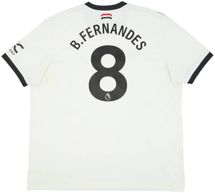 2024-25 Manchester United Third Shirt B.Fernandes #8 - 8/10 - (3XL)