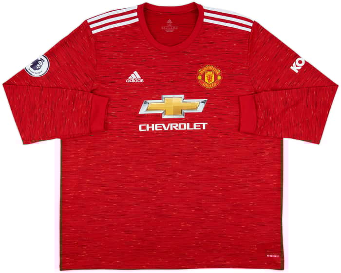 2020-21 Manchester United Home L/S Shirt McTominay #39 - 7/10 - (3XL)