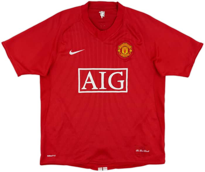 2007-09 Manchester United Home Shirt Ronaldo #7 - 5/10 - (M)