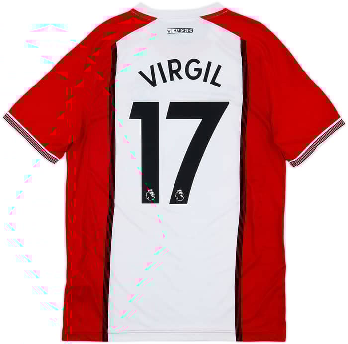 2017-18 Southampton Home Shirt Virgil #17 - 7/10 - (S)