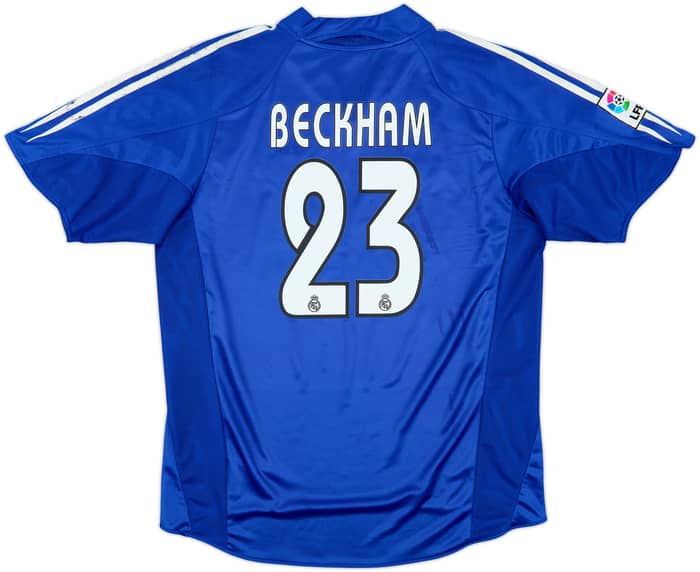 2004-05 Real Madrid Third Shirt Beckham #23 - 6/10 - (L)