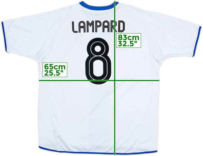 2003-05 Chelsea Away Shirt Lampard #8 - 7/10 - (XXL)