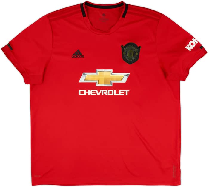 2019-20 Manchester United Home Shirt B.Fernandes #18 - 6/10 - (XXL)