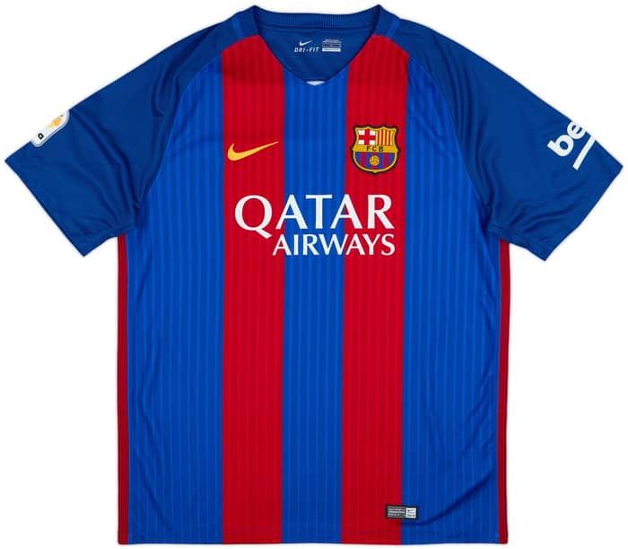 2016-17 Barcelona Home Shirt Messi #10 - 10/10 - (L)