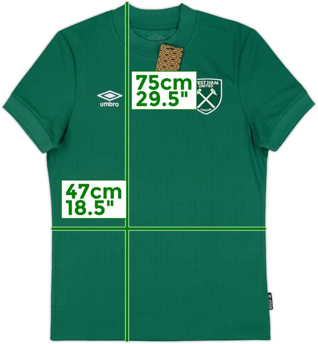 2024-25 West Ham GK S/S Shirt (S)