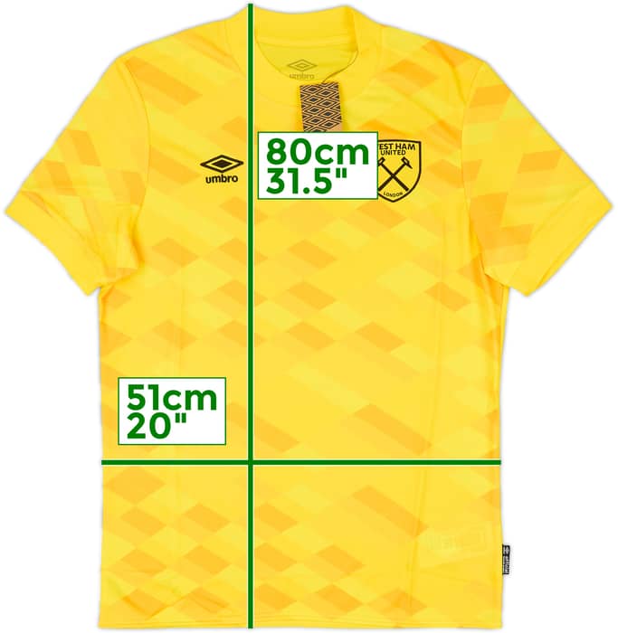2024-25 West Ham GK S/S Shirt (L)