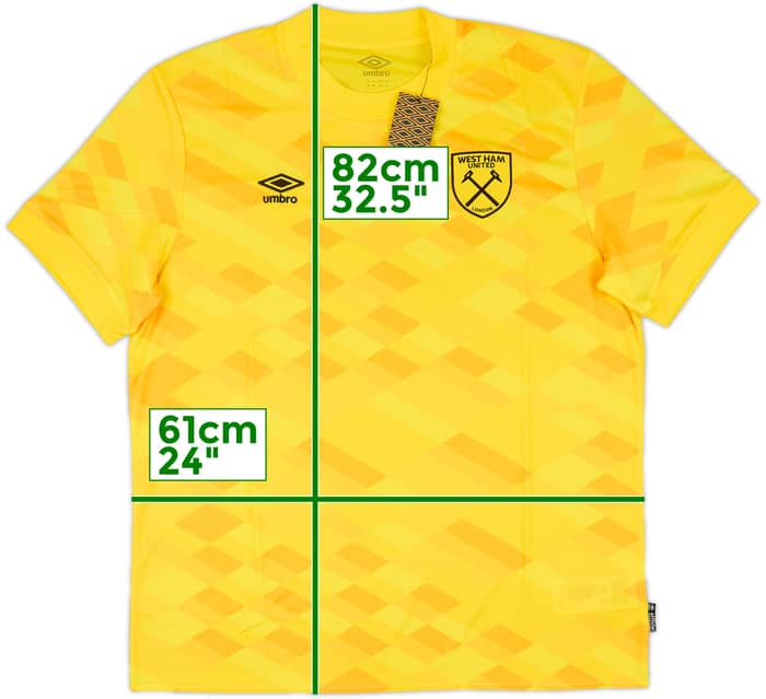 2024-25 West Ham GK S/S Shirt (XXL)