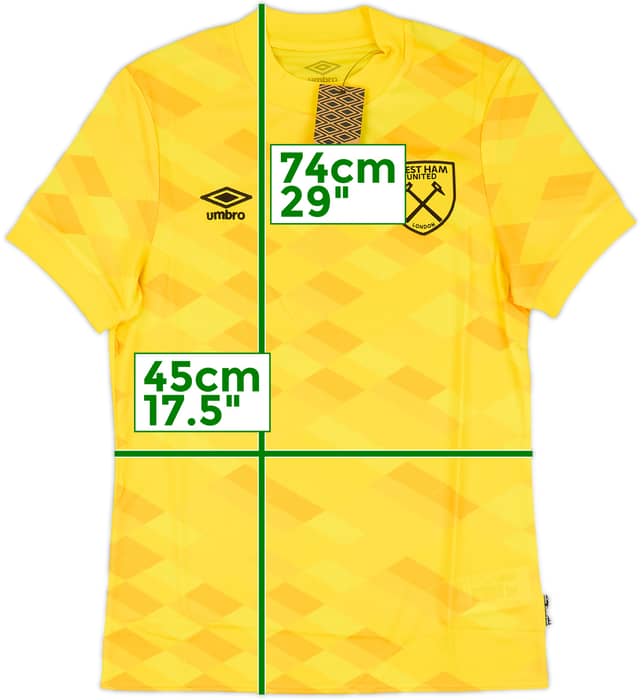 2024-25 West Ham GK S/S Shirt (S)