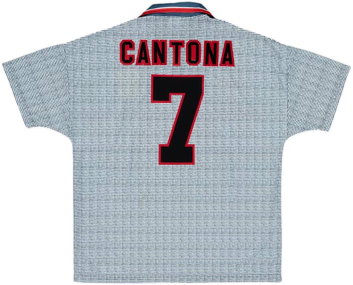 1995-96 Manchester United Away Shirt Cantona #7 - 10/10 - (XL)
