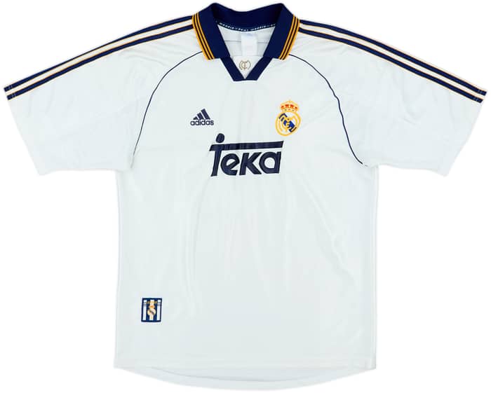 1998-00 Real Madrid Home Shirt Seedorf #10 - 8/10 - (L)