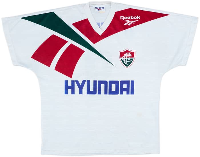 1994 Fluminense Away Shirt #9 - 8/10 - (XL)