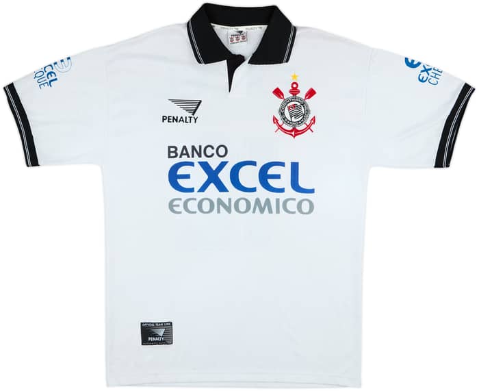 1997 Corinthians Home Shirt #12 - 7/10 - (L)