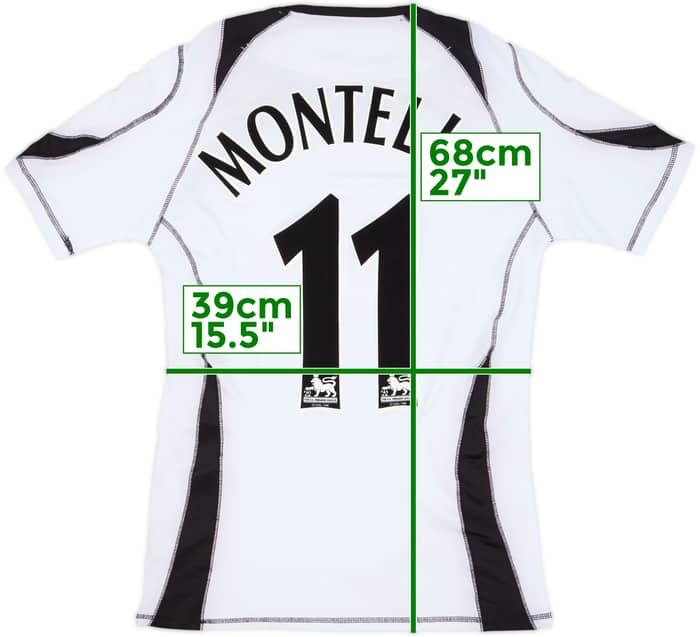2006-07 Fulham Home Shirt Montella #11 (M)