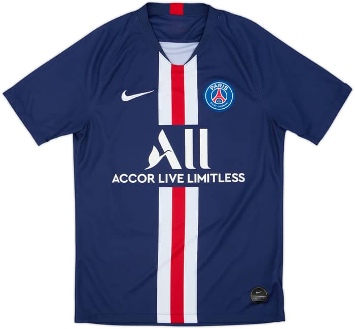 2019-20 Paris Saint-Germain Home Shirt Mbappe #7 - 9/10 - (S)