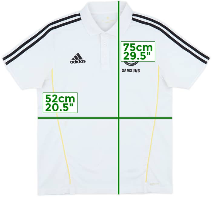 2011-12 Chelsea adidas Polo Shirt - 4/10 - (L)