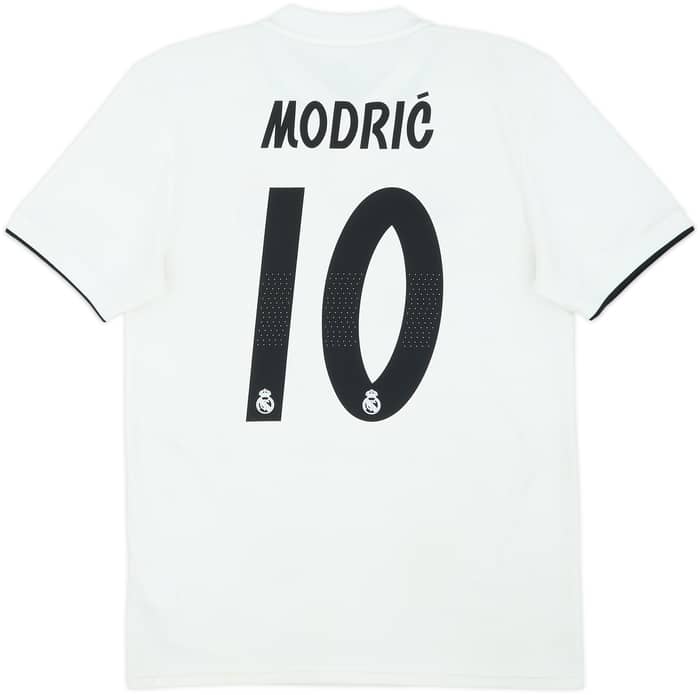 Camiseta de local del Real Madrid 2018-19 Modric #10 - 6/10 - (S)