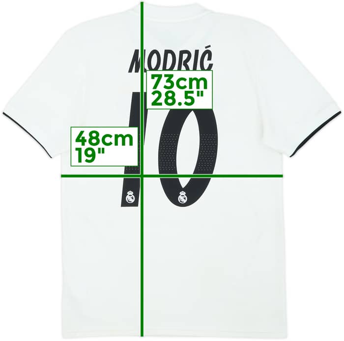 Camiseta de local del Real Madrid 2018-19 Modric #10 - 6/10 - (S)