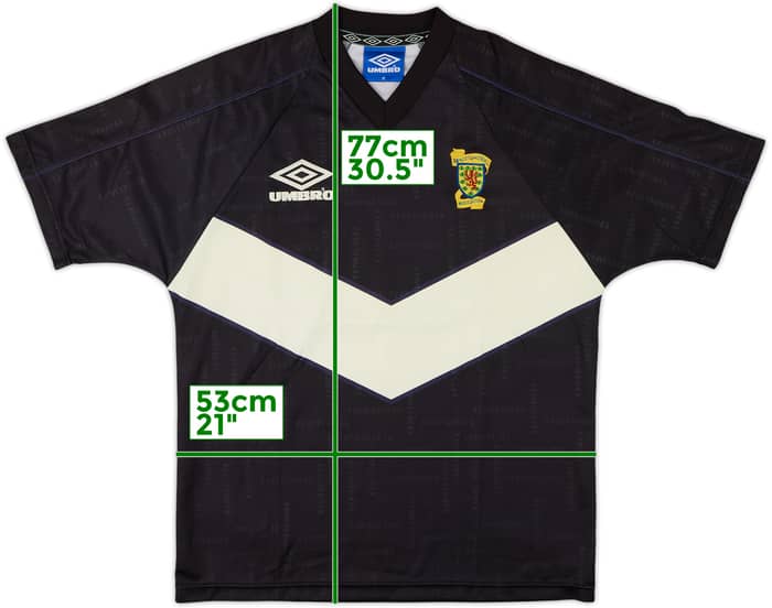 1998-00 Scotland Umbro Training Shirt - 7/10 - (M)